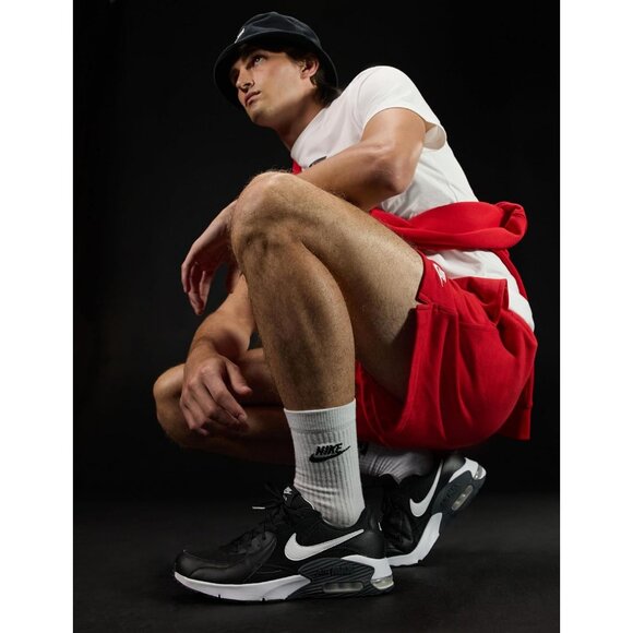 ⚡Nike Men's Black/White/Dark Grey Air Max Padded Foam Midsole Fashion Sneakers - Picture 2 of 7